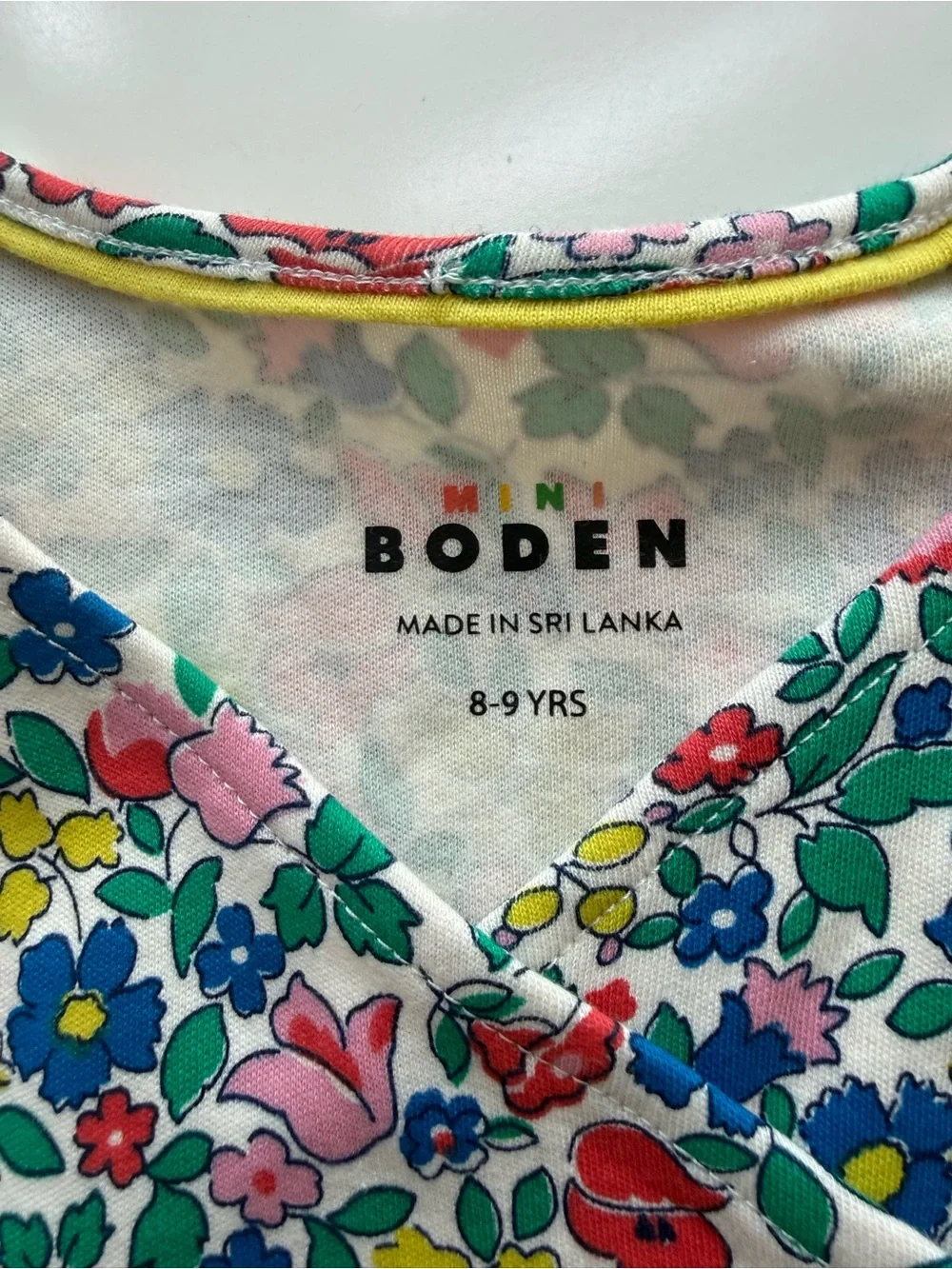 Mini Boden Floral Dress 8/9